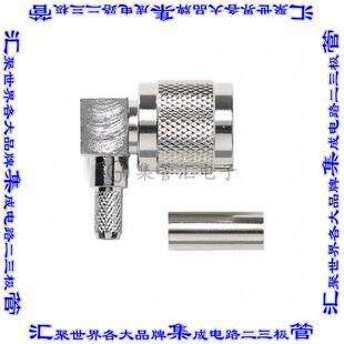 73054 同轴连接器TNC插头公引脚压接50欧姆自由悬挂直角