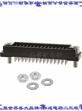 M80-7004522 针座连接器45POS接头3排2mm公形插针通孔直针镀金