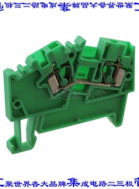 AS2.5/G 端子块连接器2POS馈通式5.0mm绿色12-22AWG