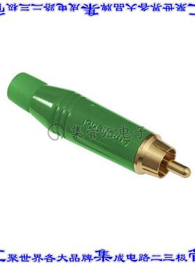 ACPR-GRN 接插件连接器CONN PLUG RCA GREEN