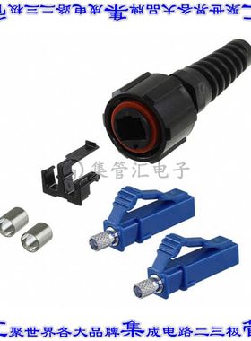 1828618-2 接插件连接器CONN FIBER LC PLUG DUPLX 125UM