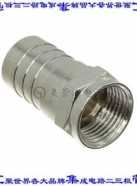 222118 同轴连接器F型插头公引脚75欧姆自由悬挂