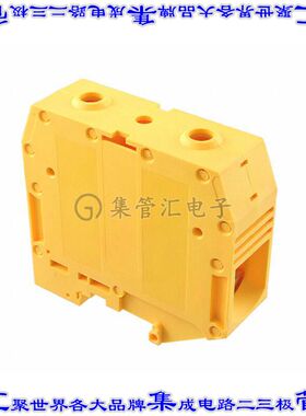 1SNK526060R0000 端子块连接器2POS馈通式26.0mm黄色4/0-2AWG