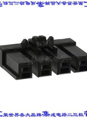 DF22R-4S-7.92C(28) 矩形连接器外壳4POS插座7.92mm母形插口黑色