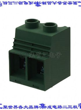 1986242-2 线对板连接器2POS接线端子15mm通孔水平带板