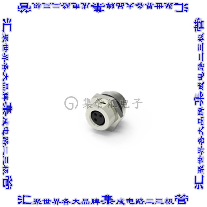 219A-03FAF 圆形连接器3POS插座母插口焊杯镀金面板安装