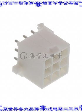 770876-1 针座连接器9POS接头3排4.14mm公形插针通孔直针锡