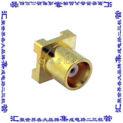 CONMCX001-SMD 同轴连接器MCX插座母插槽焊接50欧姆表面贴装