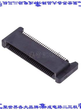 HSEC8-130-01-S-RA-TR 卡边缘连接器60POS母头2排0.8mm黑色镀金