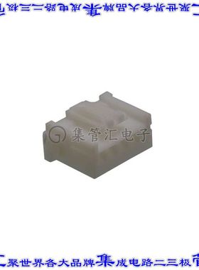 917689-1 矩形连接器外壳5POS插头2.5mm母形插口天然色自由悬挂
