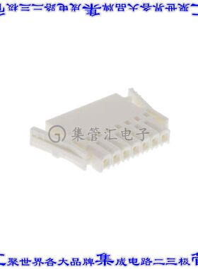 1015459 端子块连接器7POS母插口插头体座2.5mm白色自由悬挂