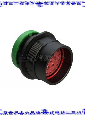 AHDP04-24-21PN-BRA 圆形连接器21POS插座外壳用于公插针黑色面板