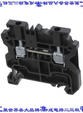 CY2.5/BL 端子块连接器2POS馈通式5.0mm黑色12-24AWG