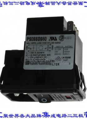PS0SSDS60 电源接入连接器3POS插座公插片模块IEC320-C14面板安装