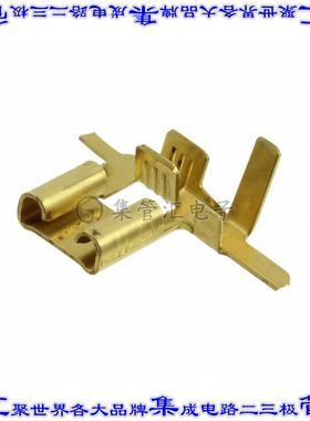 62811-1 快速连接器端子母头6.35mm压接14-18AWG