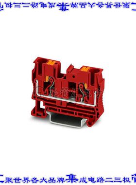 3211815 端子块连接器2POS馈通式8.2mm红色8-20AWG