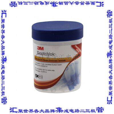 MNHU14-250DFIX-BOTTLE 快速连接器端子母头6.35mm压接14-16AWG