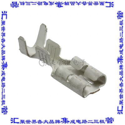 63606-3 快速连接器端子母头4.75mm压接14-18AWG