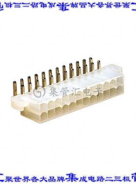 39291248 0039291248针座连接器24POS接头2排4.2mm公形插针通孔直