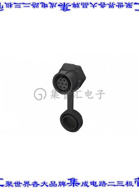 MRDAH07L13000 圆形连接器7POS插座母插口焊杯镀金面板安装