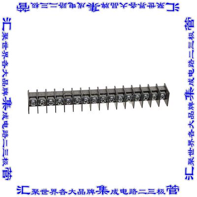 325111-16-0 端子块连接器16电路隔板接线座8.26mm螺钉