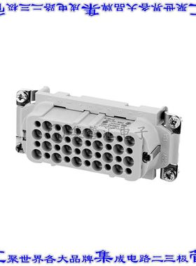 C14610B0400002 连接器40+接地无触头嵌件母头压接