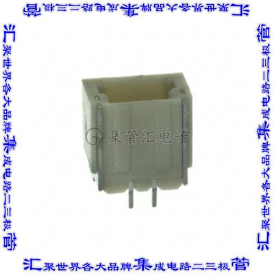 1734709-2 针座连接器2POS接头1mm公形插针表贴SMD锡