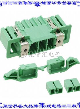 1727702 接插件连接器TERM BLK HEADER 3POS GREEN