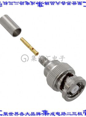 112514RP 同轴连接器RP-BNC插头母形插口压接50欧姆自由悬挂
