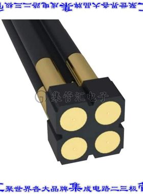 889-10-004-70-502010 弹簧式连接器4POS配接目标2排2.54mm通孔镀