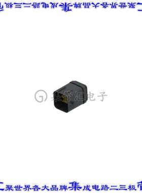 2366509-1 矩形连接器外壳48POS插座6排公形引脚黑色自由悬挂