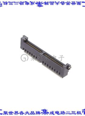 MEC5-080-01-L-RA-W2-TR 卡边缘连接器160POS母头2排0.5mm黑色镀