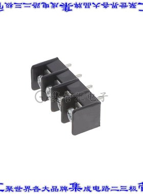 A102204 端子块连接器4电路隔板接线座8.26mm螺钉