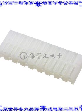 10011094 0010011094矩形连接器外壳9POS插座5.08mm天然色自由悬