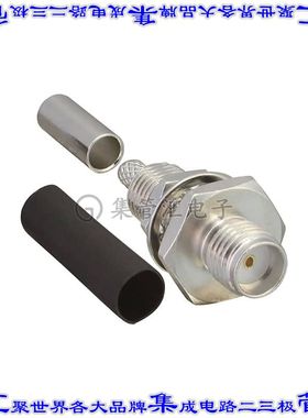 CONSMA015 同轴连接器SMA插座母插槽焊接50欧姆面板安装