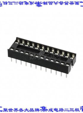 1-2199298-8 连接器IC插座DIP 7.62mm插口24(2 x 12)位置锡通孔
