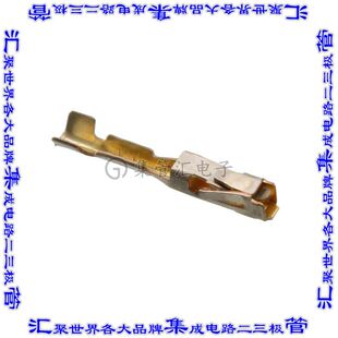 167042-1 连接器触点触头插口28-32AWG压接镀金