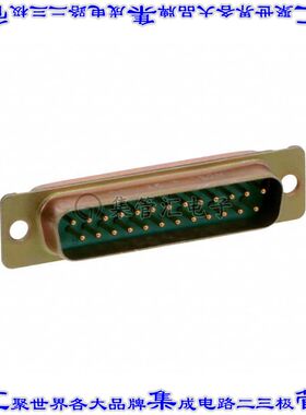 DBM25P032N 连接器25POS插头公引脚2排D-Sub自由悬挂