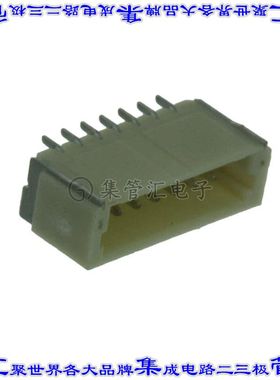 1734709-7 针座连接器7POS接头1mm公形插针表贴SMD锡