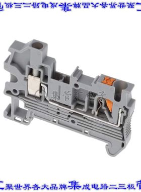 3209519 端子块连接器2POS馈通式5.2mm灰色14-26AWG