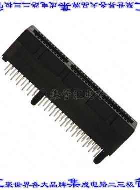 10018784-10101TLF 卡边缘连接器64POS母头2排1mm黑色镀金