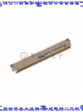 6-1393644-6 接插件连接器CONN DIN PLUG 64POS PCB RA GOLD