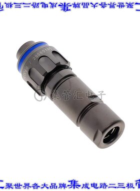 FGN.1M.307.XLCC60 圆形连接器7POS插头公引脚压接镀金自由悬挂