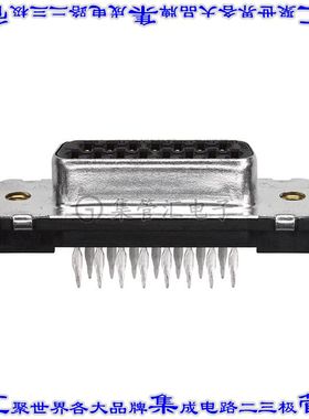 5747141-2 连接器15POS插座母插口2排D-Sub通孔