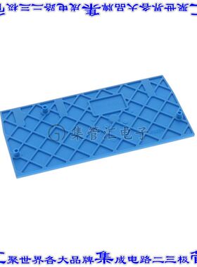 27110.5 连接器接插件END PLATEBLUE
