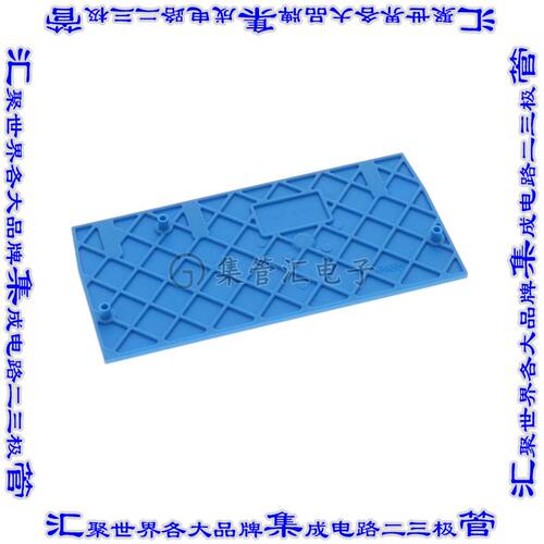 27110.5 连接器接插件END PLATEBLUE