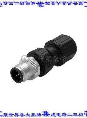 643712100005 圆形连接器5POS插头公引脚螺钉镀金自由悬挂