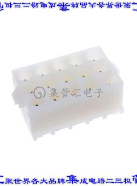 350434-1 针座连接器15POS接头3排6.35mm公形插针通孔直针锡