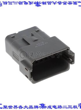 IT04-12PA-022-N 矩形连接器外壳12POS插座2排公形引脚灰色自由悬