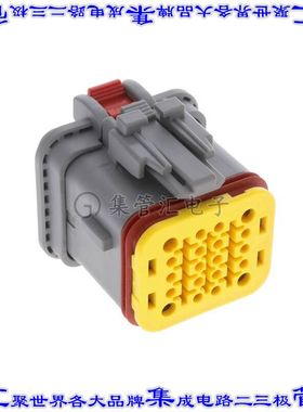 2350890-2 矩形连接器外壳20POS插头5排公形引脚面板安装